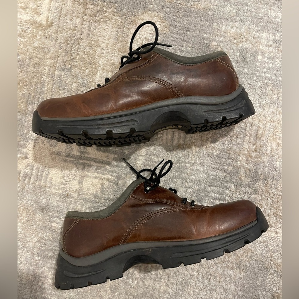 Teva Kenta 6449 Brown Leather Nomadic Oxfords Women's Size 9 Hiking - Picture 6 of 10